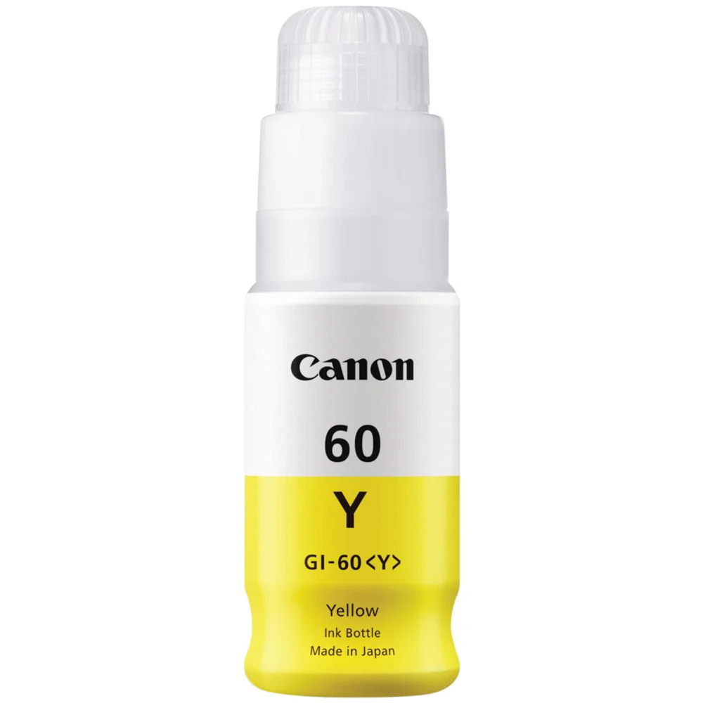 Canon GI60Y Ink Bottle Yellow - 7700 Pages - Image 2