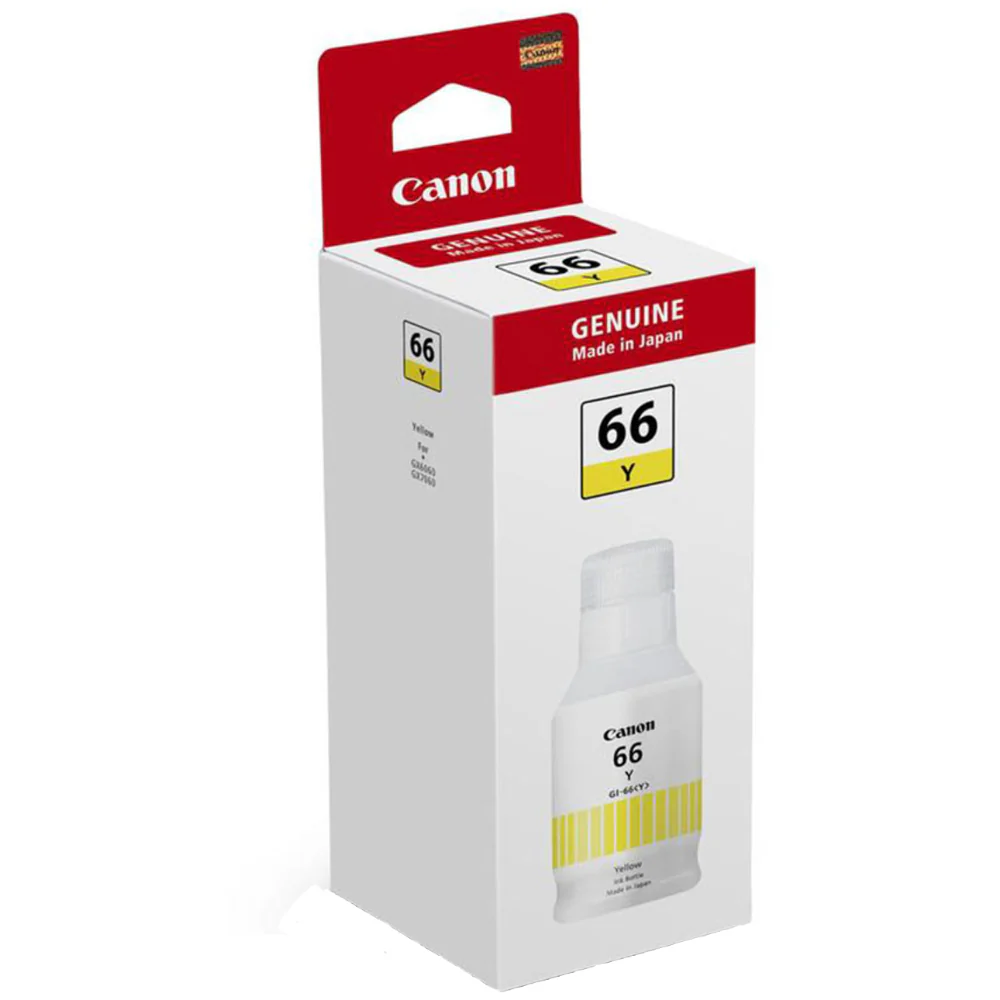 Canon GI66Y Megatank Ink Bottle Yellow - 6000 Pages - Image 3