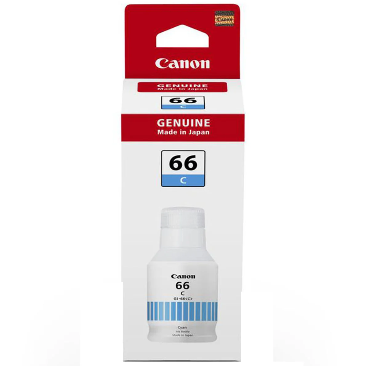 Canon GI66C Megatank Ink Bottle Cyan - 6000 Pages