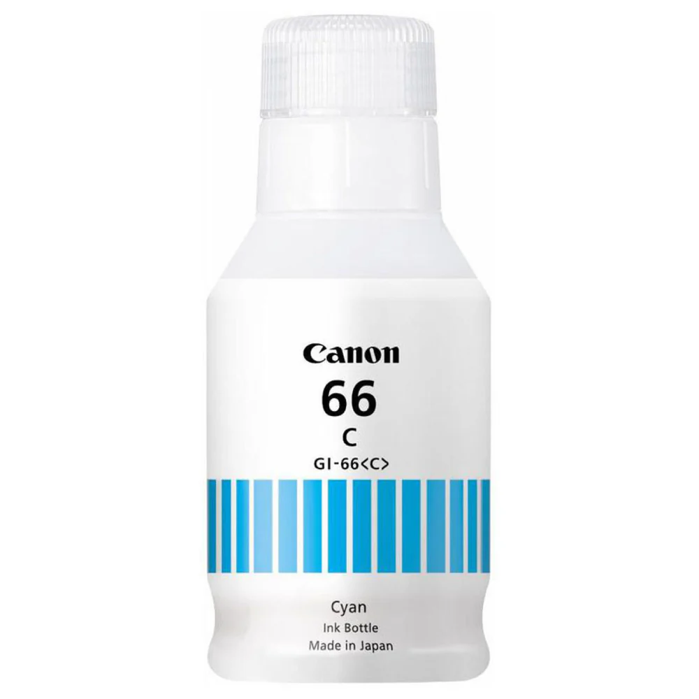 Canon GI66C Megatank Ink Bottle Cyan - 6000 Pages - Image 2