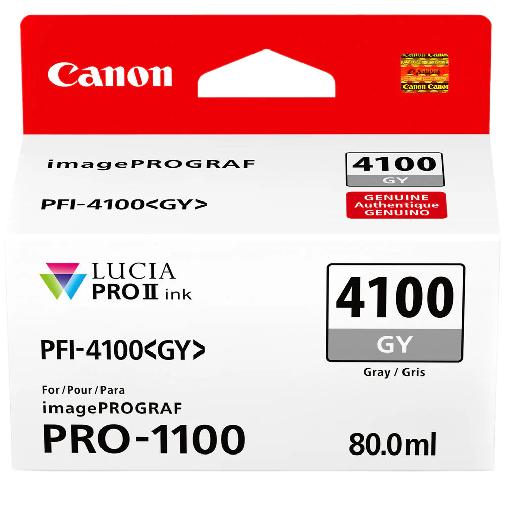 Canon PFI-4100 Pigment Ink Tank (80mL) — For Pro-1100 - Image 6