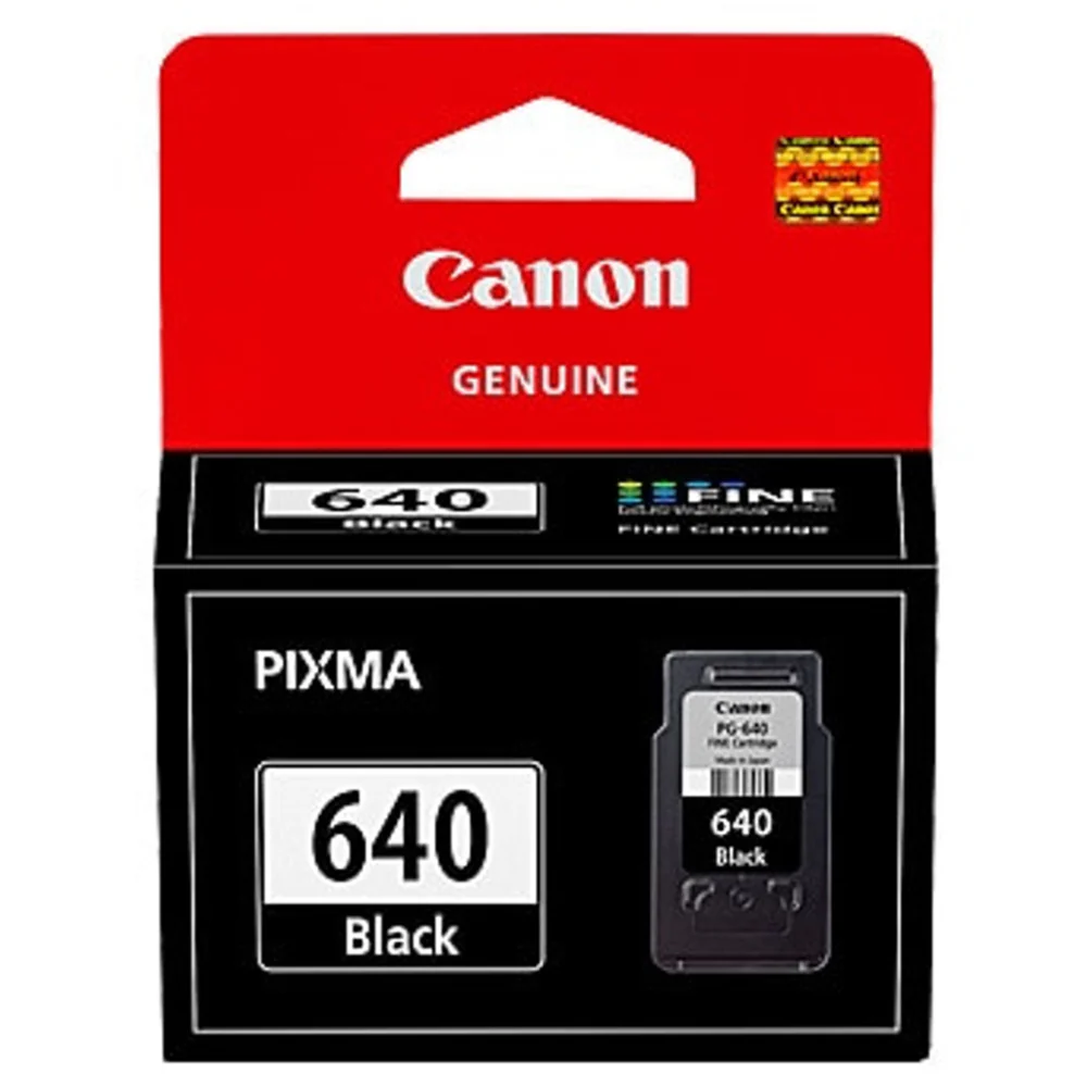 Canon PG640 Ink Cartridge 180 Pages - Black