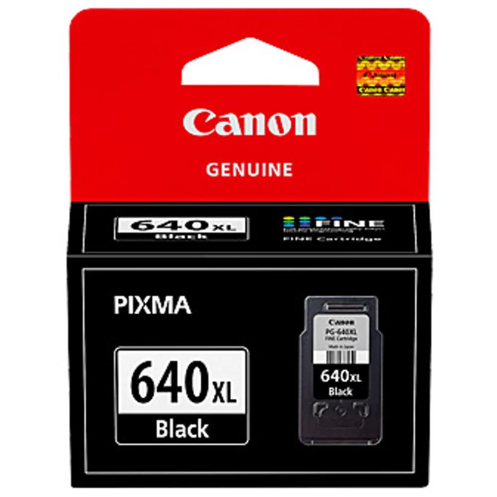 Canon PG640XL High Yield Ink Cartridge Triple Pack 400 Pages - Black