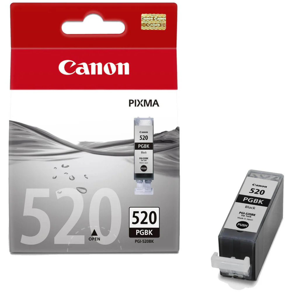 Canon PGI520BK Genuine Ink Cartridge Black - Image 2