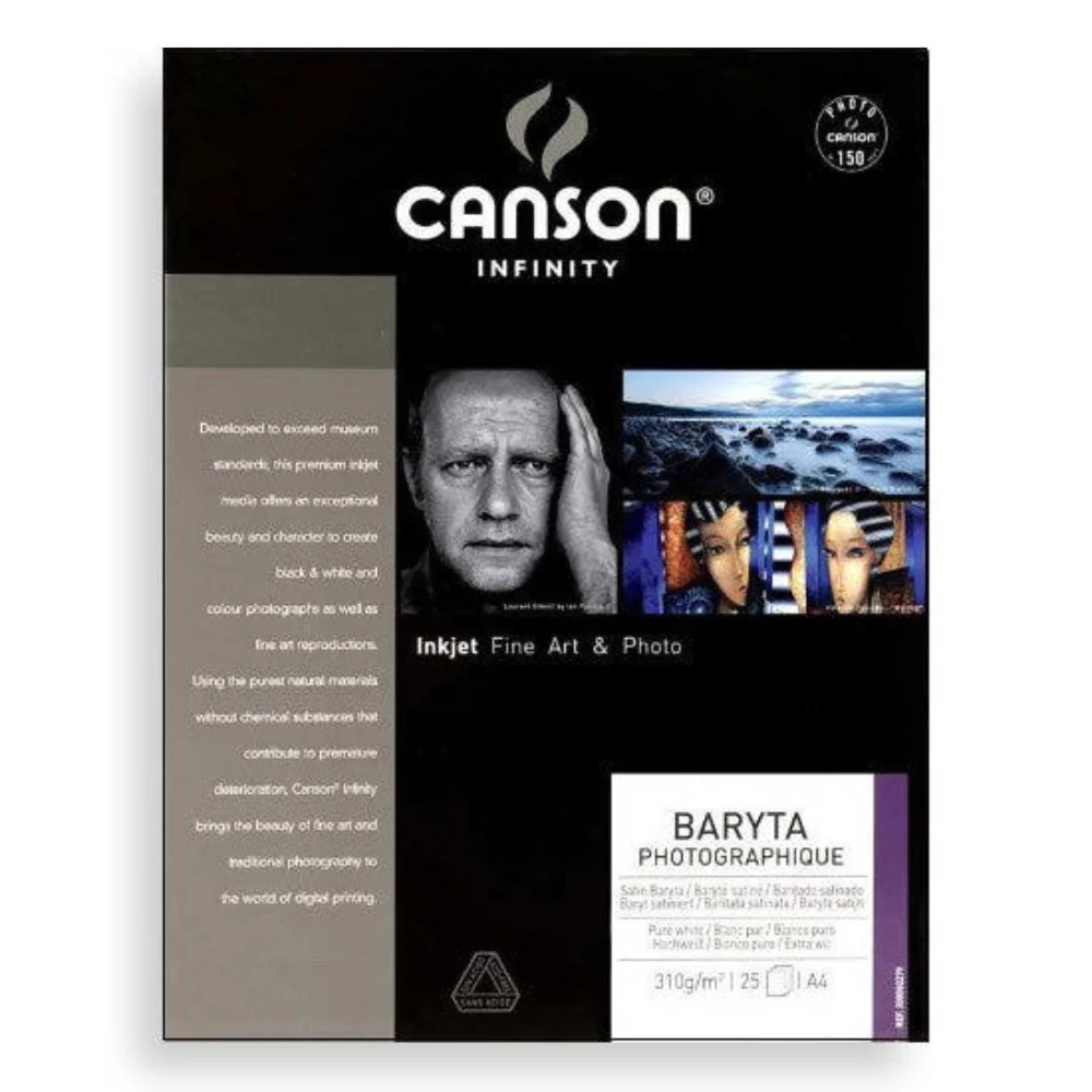 Canson Baryta Photographique II Matt 310gsm A3+ x 25 Sheets - Image 2