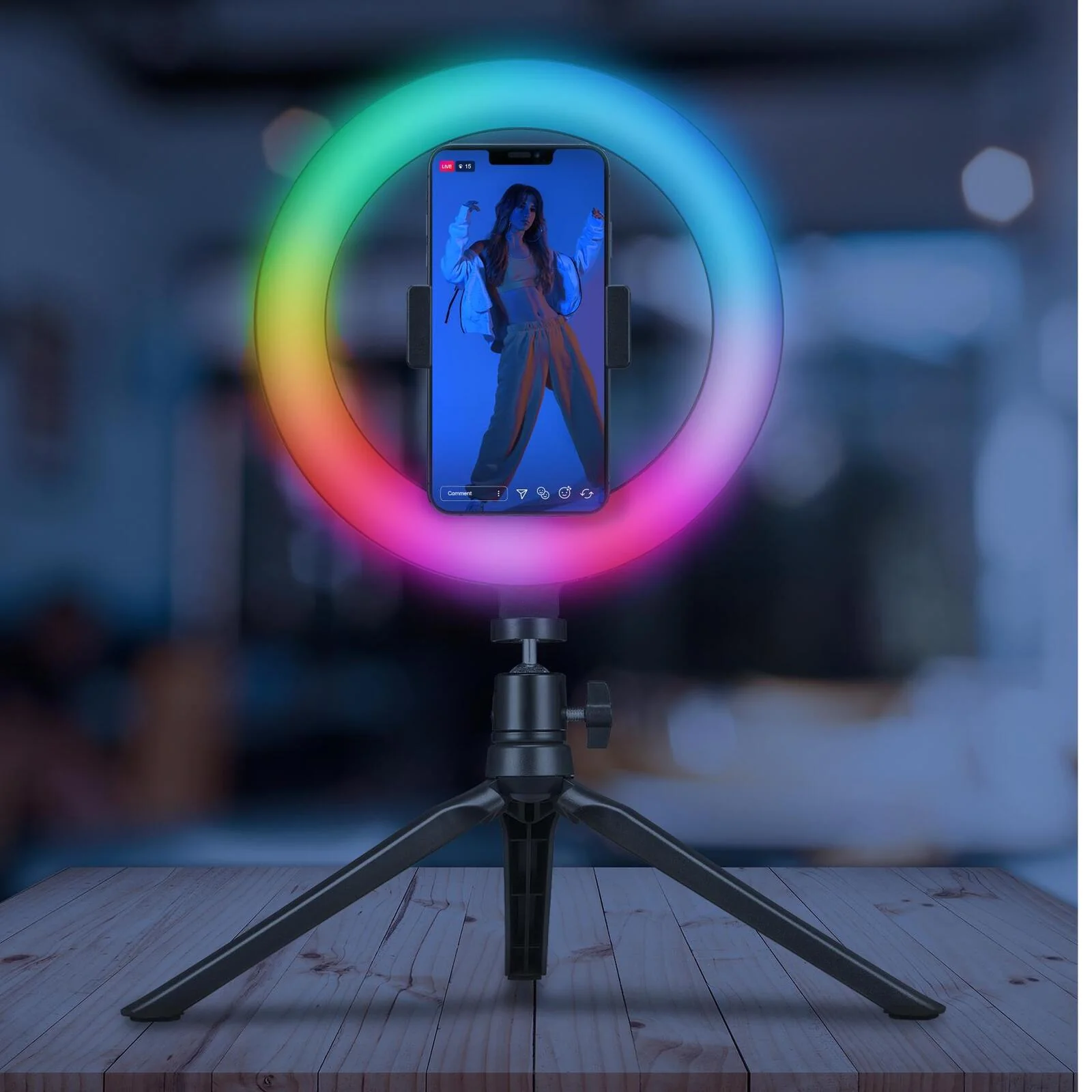 Celly RGB Ring Light - Image 6