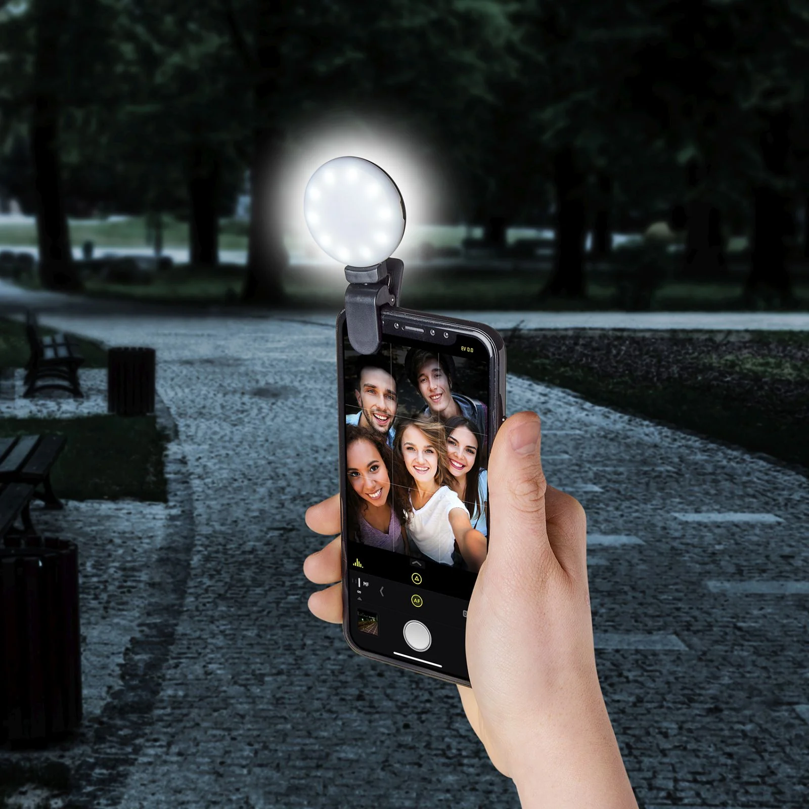 Celly Selfie Light - Black - Image 5