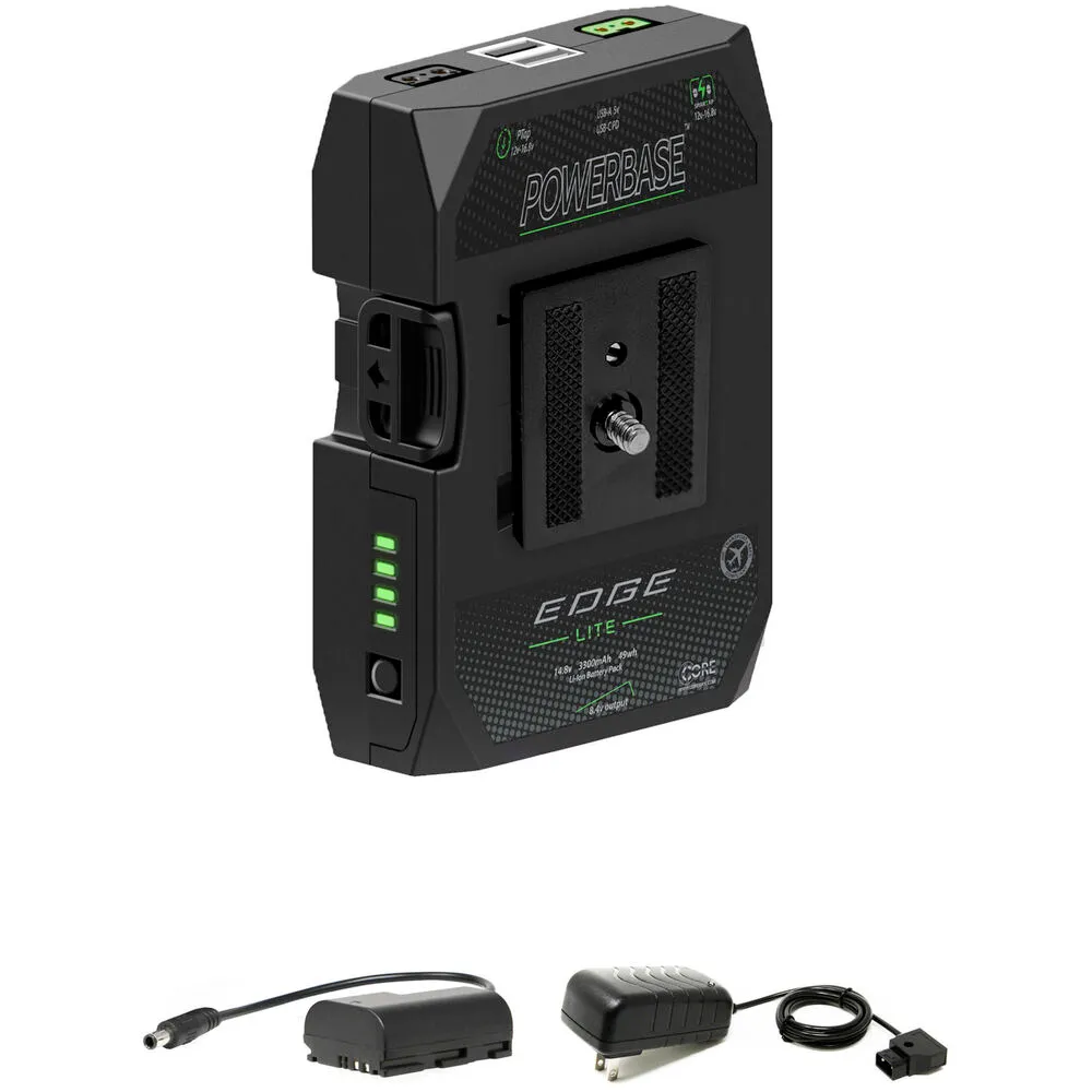Core SWX PB Edge Lite With Canon LPE6 Battery Adaptor