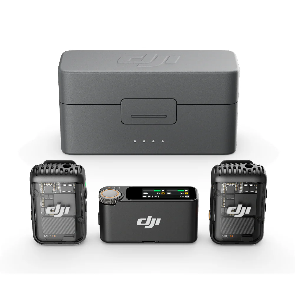 DJI Mic 2 with 2 Transmitters, Receiver and Charging Case - Image 3