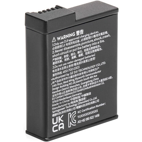 DJI Osmo Action 3 Extreme Battery - Image 3