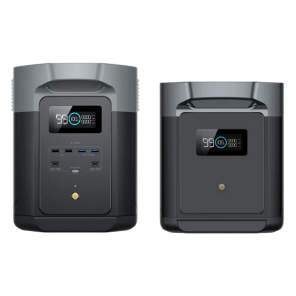 EcoFlow Delta 2 Max Power Station with Maximum 2400W AC Output & Built in 2048Wh (170Ah@12V) Battery Capacity - Image 4