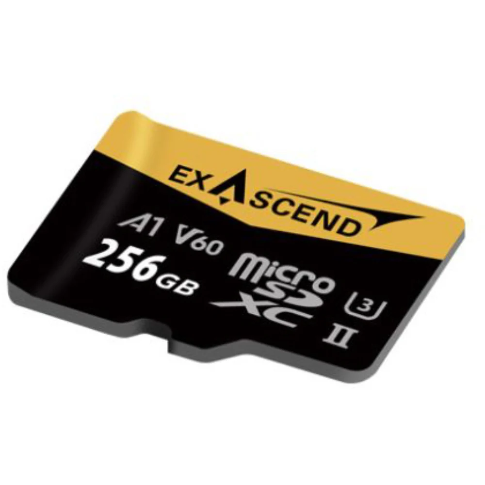 Exascend Catalyst microSDXC 280MB/s UHS-II Memory Card with Adapter - V60 - Image 4