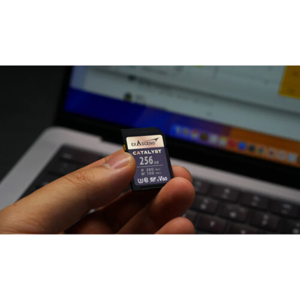 Exascend Catalyst SDXC 280MB/s UHS-II Memory Card - V60 - Image 7