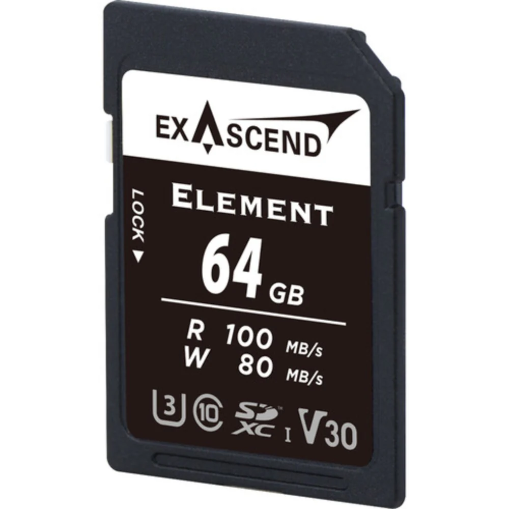 Exascend Element SDXC 100MB/s UHS-I Memory Card - V30 - Image 2