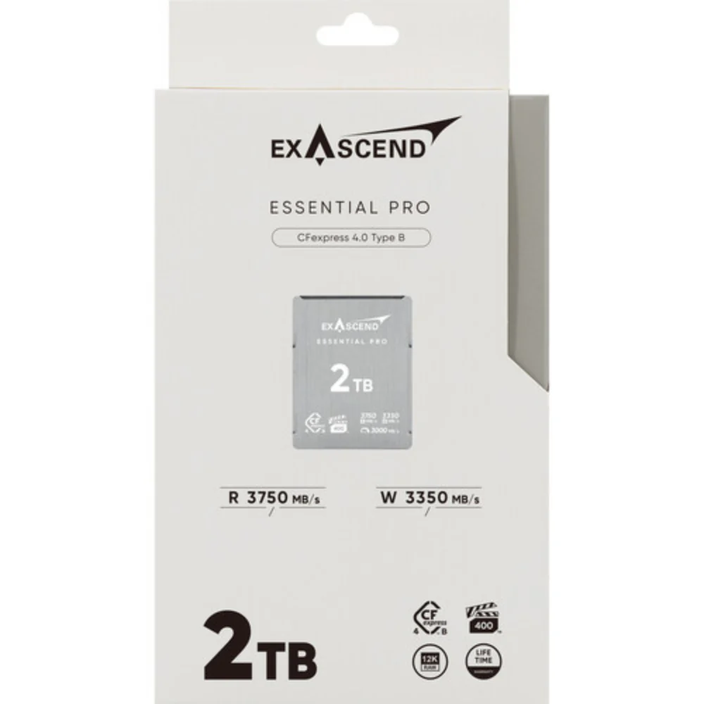 Exascend Essential Pro CFexpress 4.0 Type B 3750MB/s Memory Card - Image 6