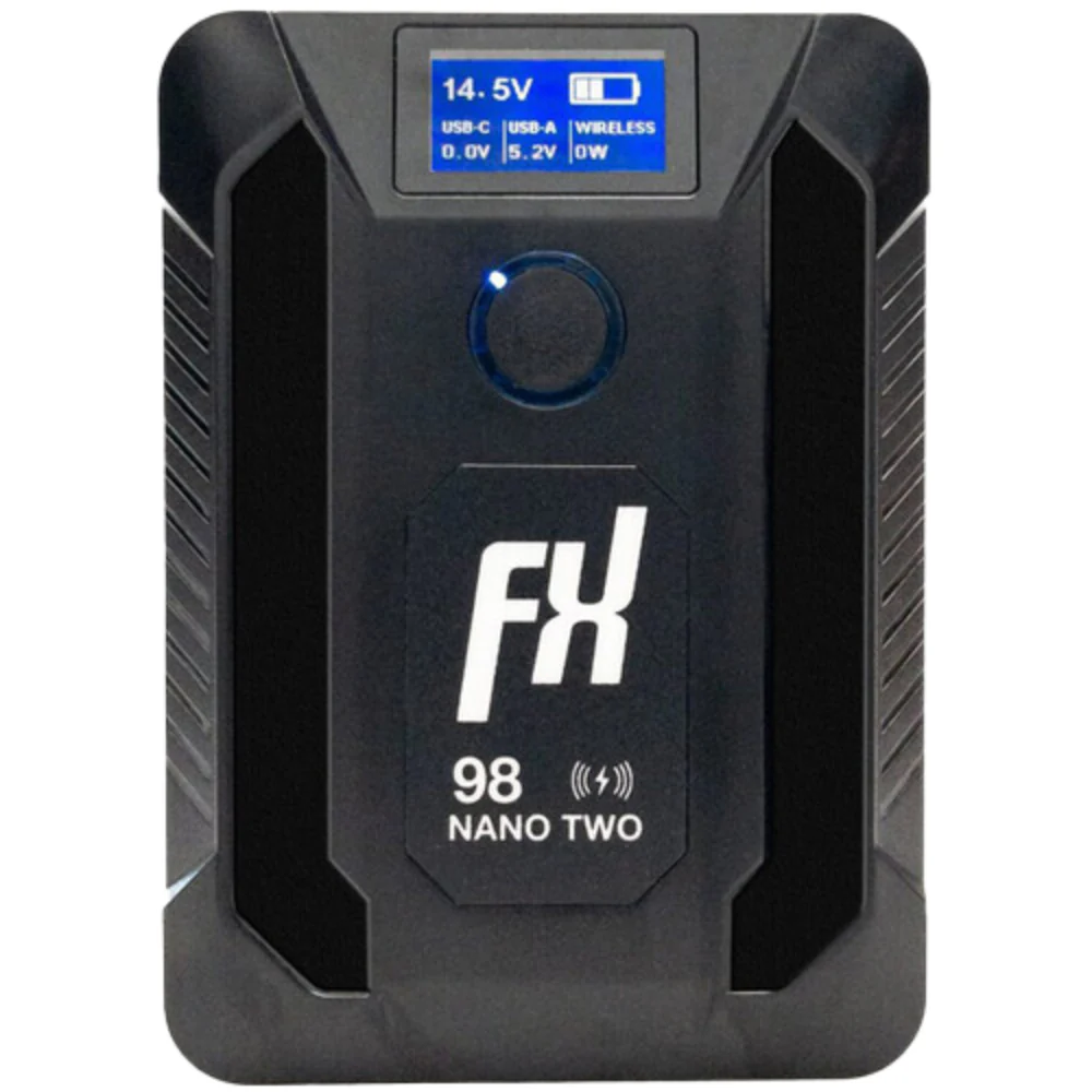Fxlion 14.4V / 98Wh V-Mount Battery with Wireless Charging