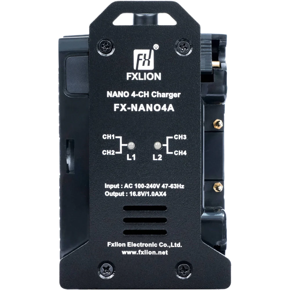 Fxlion NANO 4-CH Gold-Mount Charger - Image 3