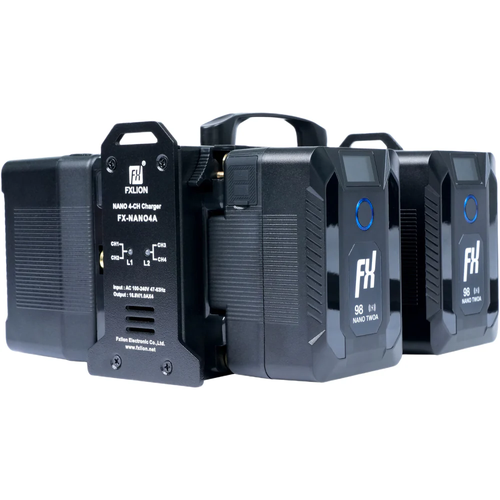 Fxlion NANO 4-CH Gold-Mount Charger - Image 6