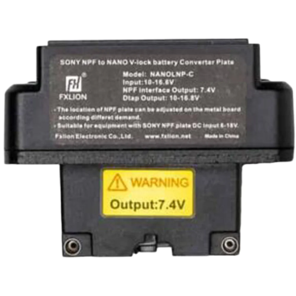 Fxlion NANO V-Mount to NP-F Adapter (14.8V) - Image 4