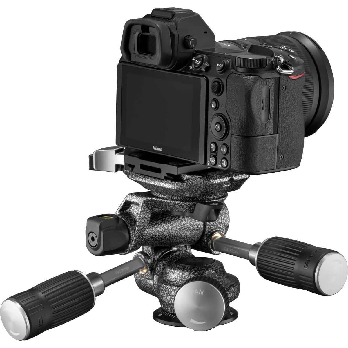 Gitzo GT2542 Mountaineer Series 2 Carbon Fiber Tripod with GHF3W 3-Way Fluid Head Kit - Image 6