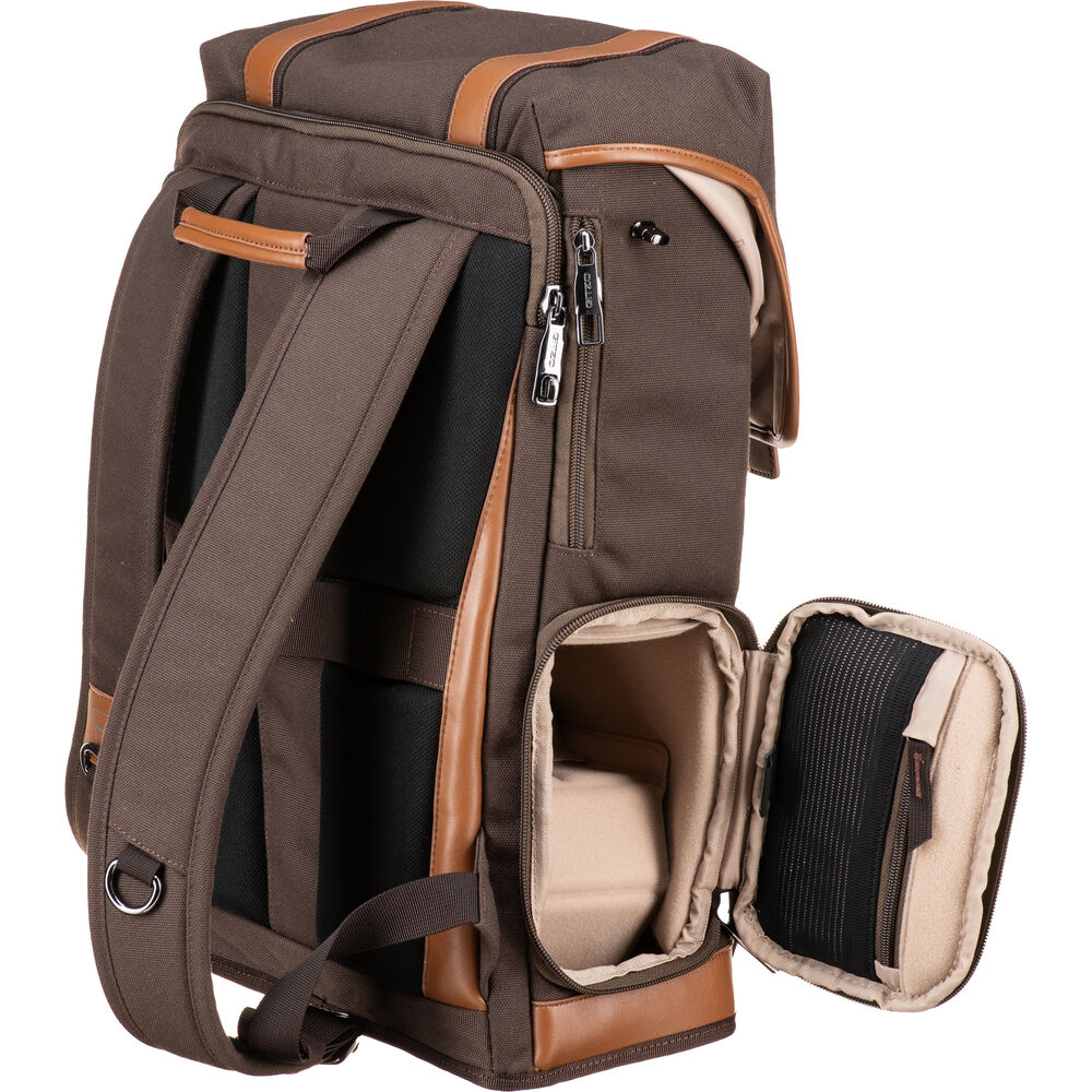 Gitzo Legende Camera Backpack (14L, Dark Brown/Light Brown) - Image 6