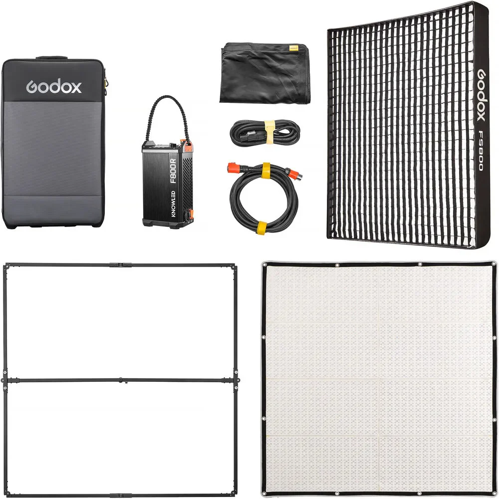 Godox Flexible RGB LED Mat 800w 4x4ft Kit with Air Softbox - Image 5
