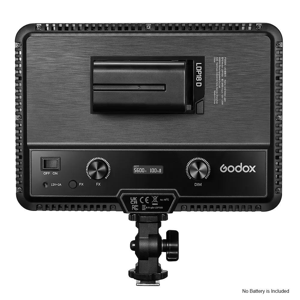 Godox LDP8D 8w Daylight LED Light Inc Coldshoe - Image 5