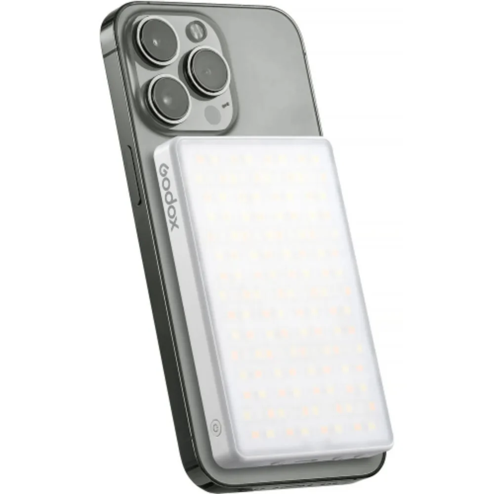 Godox MA5R RGB LED Light and Power Bank for Mobile Phone - White - Image 5
