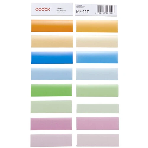 Godox MF-11T Colour Temperature Gel Set For MF12 - Image 3