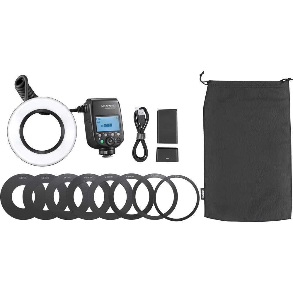 Godox MF-R76S+ Dental Macro Ring Flash for Sony - Image 7