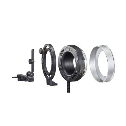 Godox Quick Rotating Camera Bracket Kit for R1200 Ring Flash - Image 12