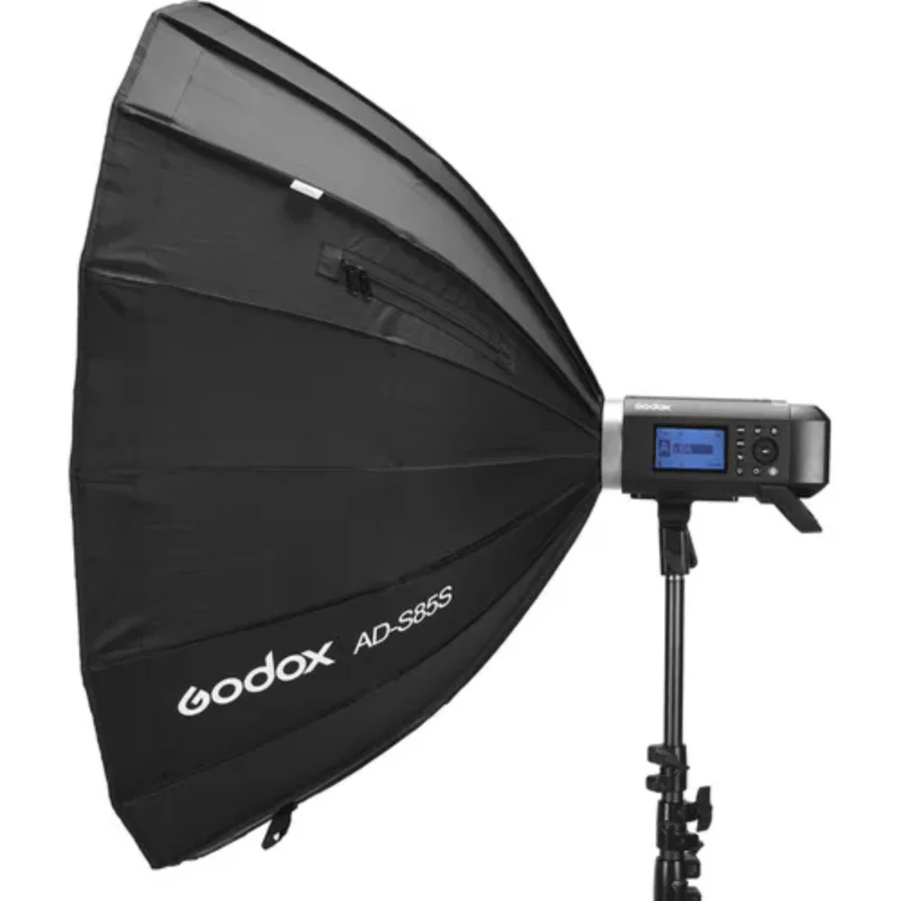 Godox S85W 85cm QR Umbrella Softbox with Bowens Mount - Image 5