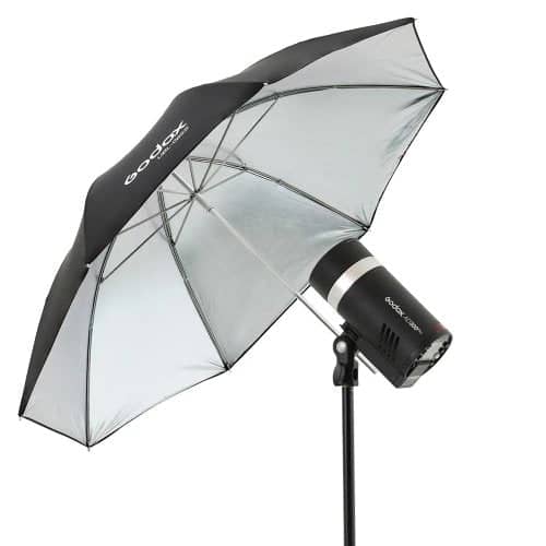 Godox Umbrella Black / Silver 85cm + Diffuser - Image 5