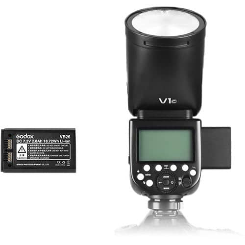 Godox V1 TTL Li-Ion Round Head Camera Flash for Canon - Image 2