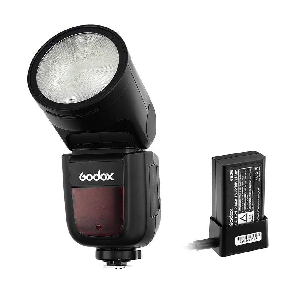 Godox V1 TTL Li-Ion Round Head Camera Flash for Nikon - Image 2