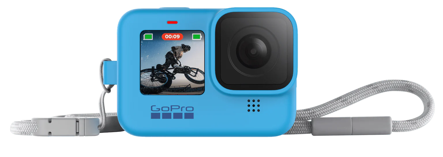 GoPro Sleeve + Lanyard Blue (HERO11 Black / HERO10 Black / HERO9 Black)