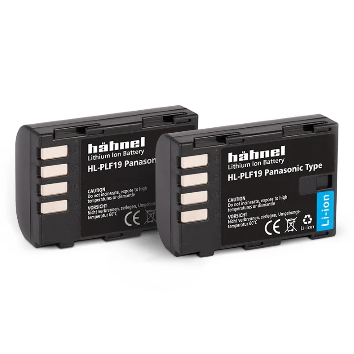 Hahnel Digital Still battery HL-PLF19 Twin Pack for Pana 1970mAh 7.2V - Image 3
