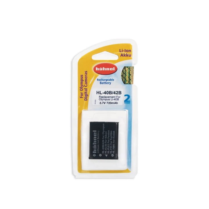 Hahnel Li-40B/42B 720mAH 3.7V Battery for Olympus
