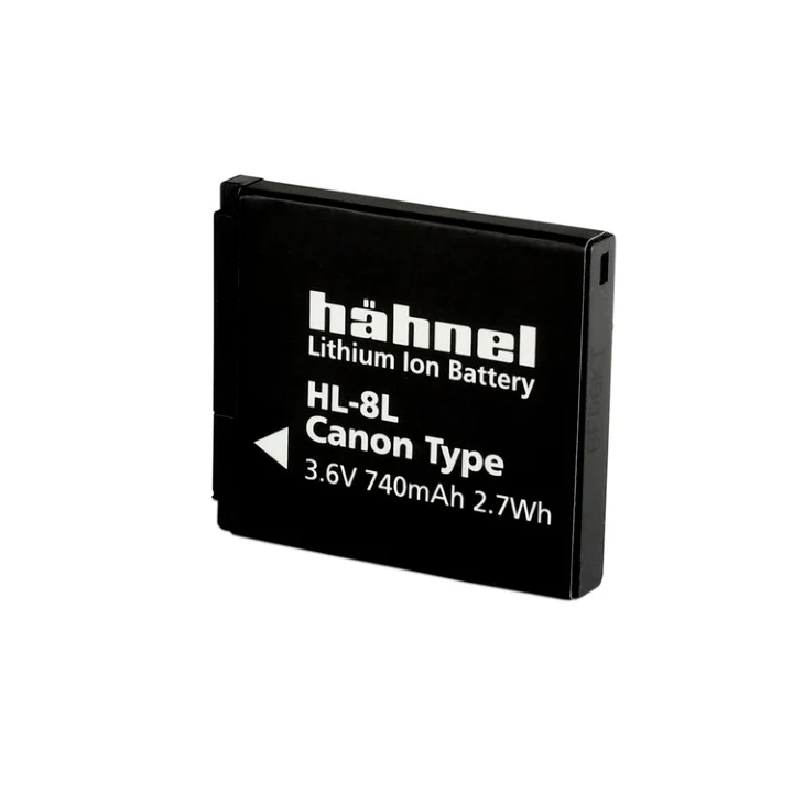 Hahnel NB-8L 740mAh 3.6V Battery for Canon - Image 2
