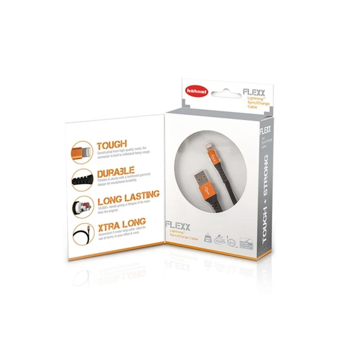 Hahnel Tough Lightning Cable for Apple 2m - Image 2