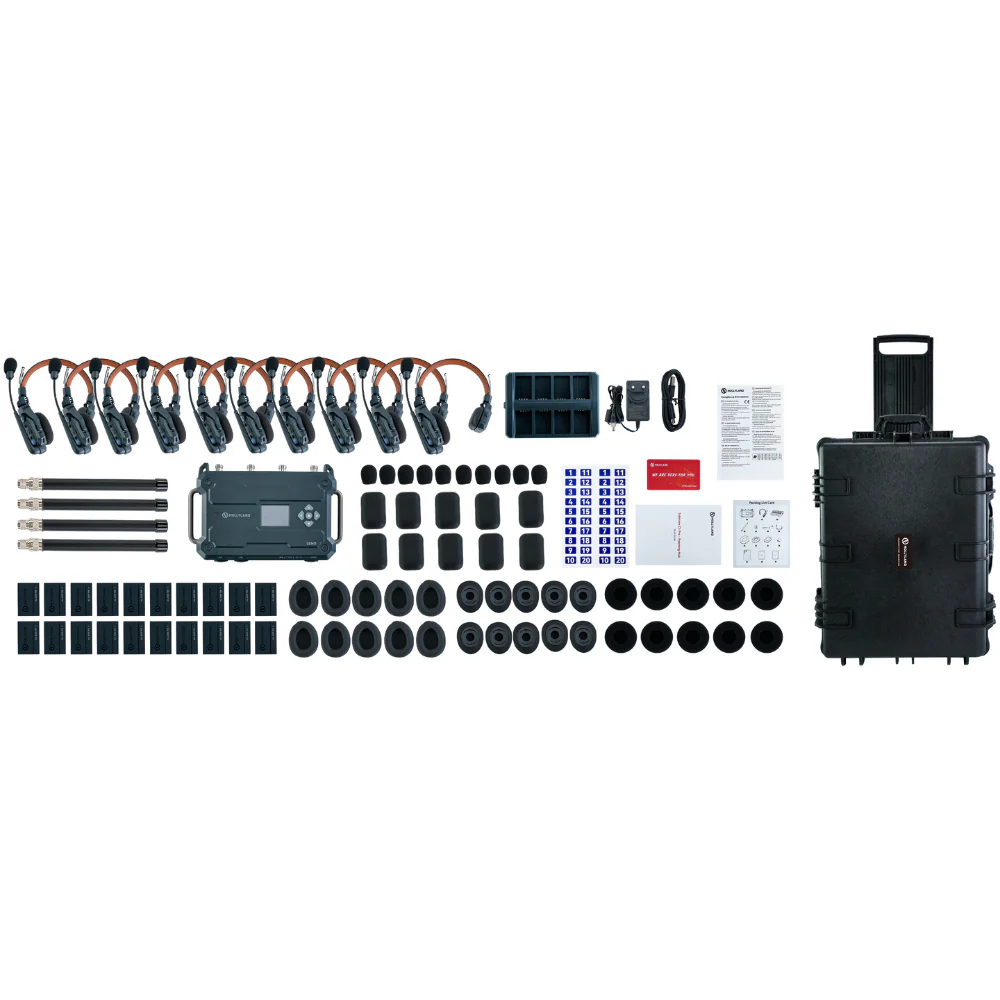 Hollyland Solidcom C1 Pro Roaming Hub 10S Full-Duplex Wireless Intercom System - Image 5