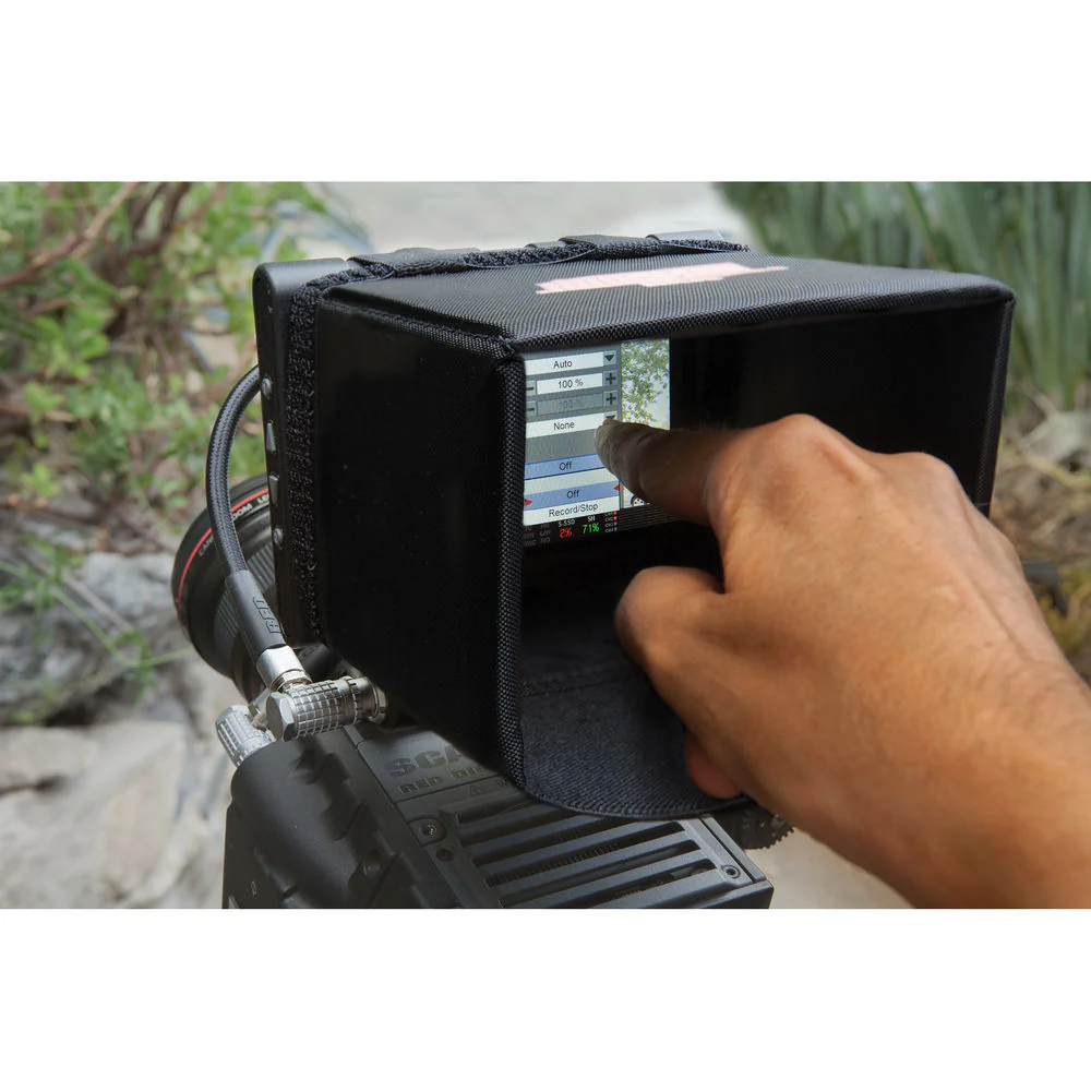 Hoodman HRT5 Hood for 5" Red Touchscreen Monitor - Image 2