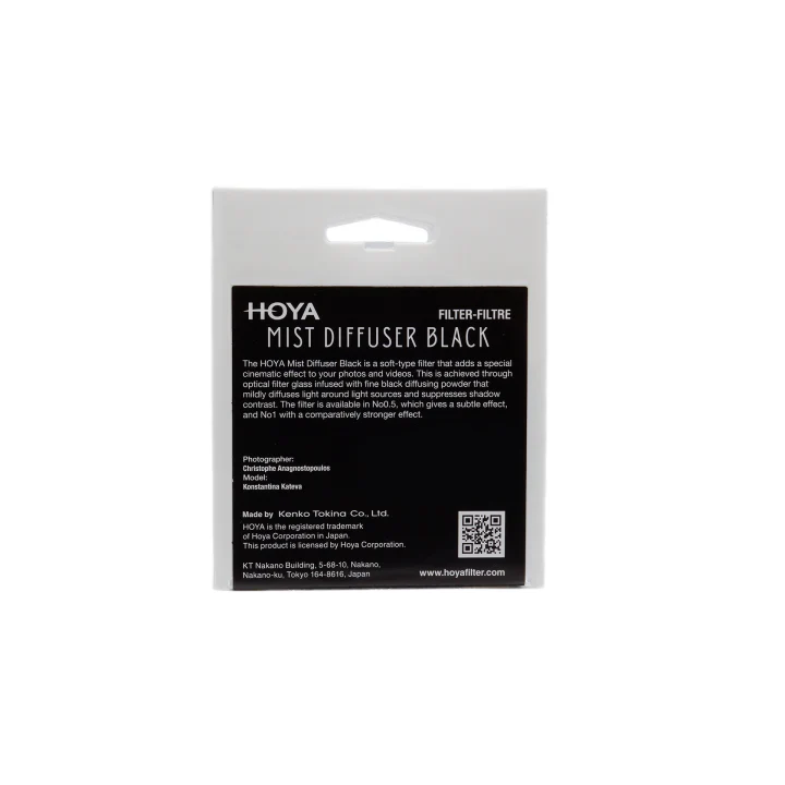 Hoya 55mm Mist Diffuser Black No 0.5 Filter - Image 3