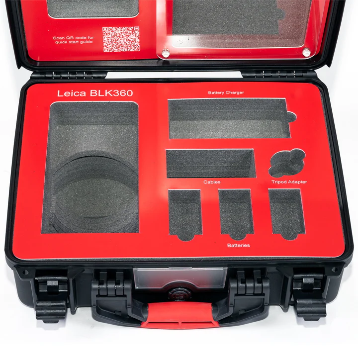 HPRC 2460 Hard Case for Leica BLK360 Scanner & Accessories (Black) - Image 2