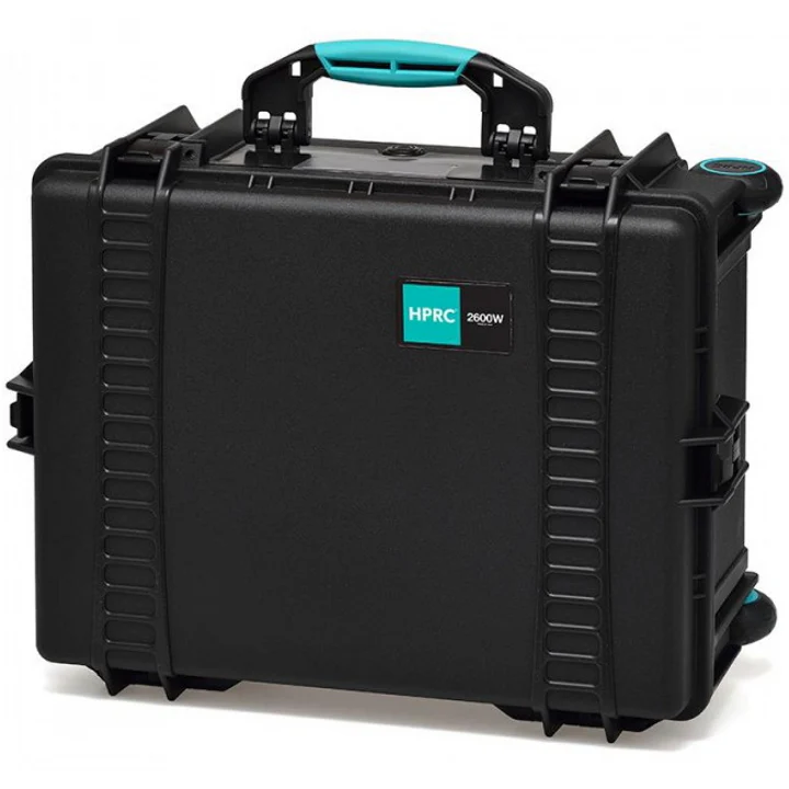 HPRC 2600W - Wheeled Hard Case with Foam - Black - Image 3