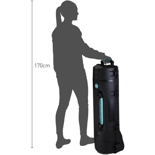 HPRC 6300W - Hard Case with Wheels & Cubed Foam (Black) - Image 4