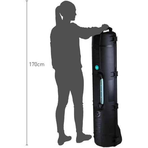 HPRC 6500W - Wheeled Hard Case with Foam (Black) - Image 3