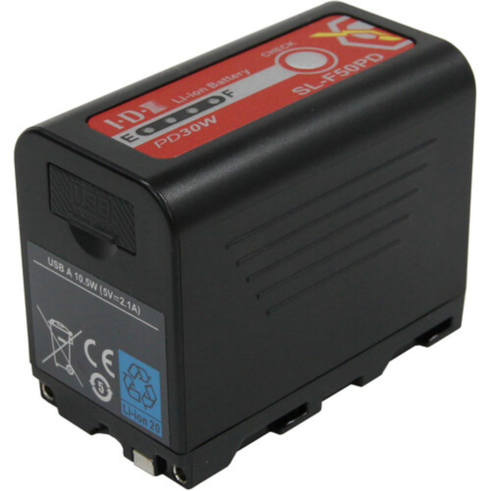IDX System Technology Sony L-Series Battery with USB-C PD (7.2V, 6600mAh)