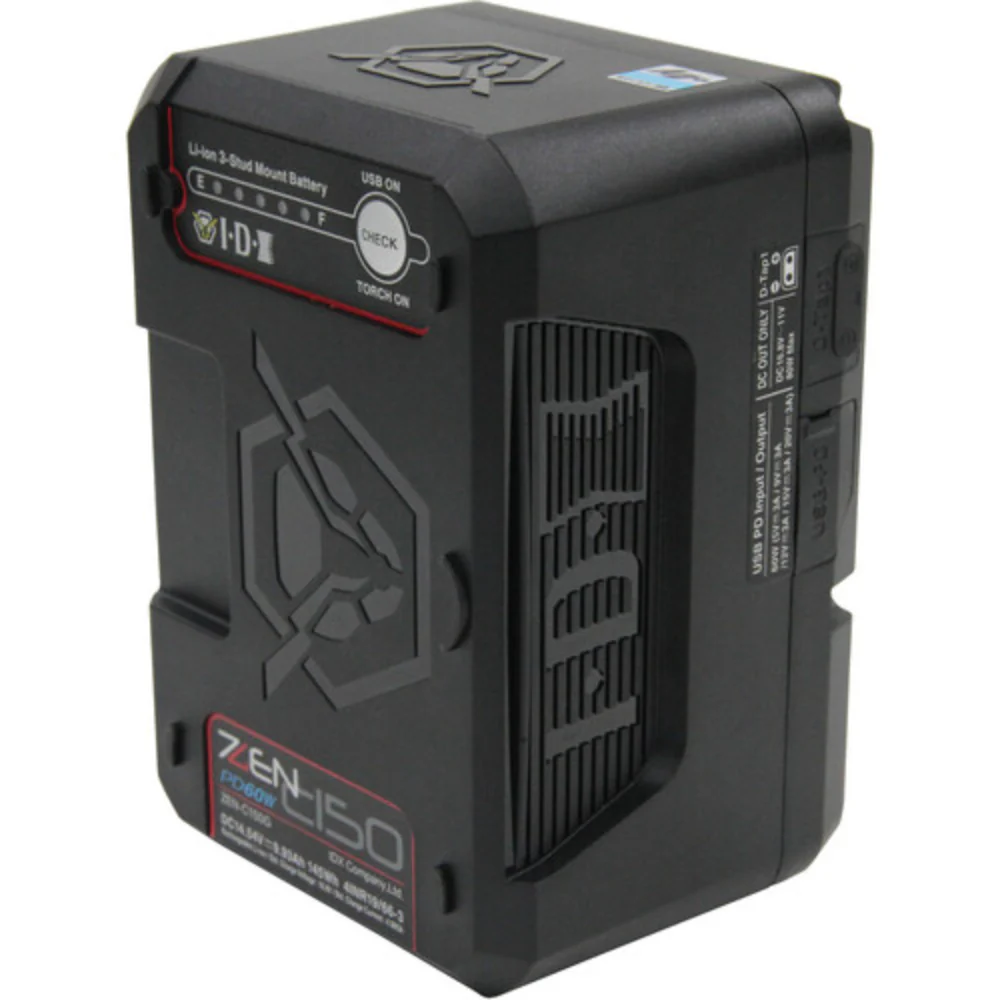IDX System Technology ZENITH ZEN-C150G Three-Stud Lithium-Ion Battery (145Wh) - Image 3