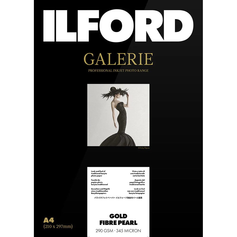 Ilford Galerie Gold Fibre Pearl (13 x 19", 25 Sheets)